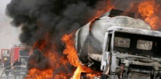 Foto: Explosión de camión cisterna en Nigeria /Cortesía