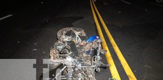 Foto: Fallecido en carretera a Catarina /TN8