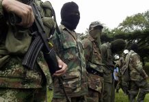 Seis personas son secuestradas por un grupo armado en Colombia Foto: Un grupo armado secuestra a 6 personas en Colombia /Cortesía
