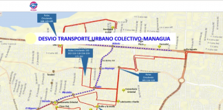 Foto: Nuevos desvíos en Managua