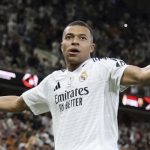 Mbappé conduce al Real Madrid al liderato en goleada Kylian Mbappé despierta en goleada del Real Madrid
