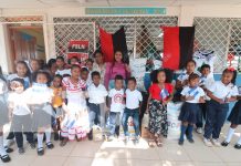 Niños del Caribe Norte reciben merienda escolar en el inicio del ciclo 2025