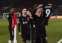 Doblete de Darwin Núñez salva in extremis al Liverpool Darwin Núñez con doblete por Liverpool