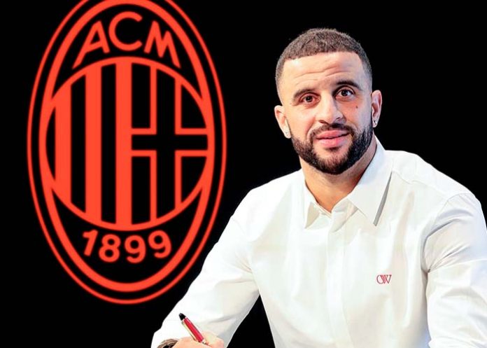 Walker kyle, walker, milan, fútbol,