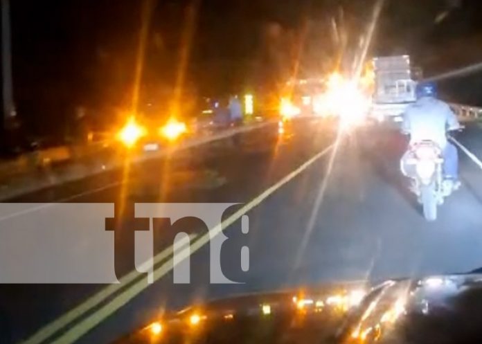 Foto: Imprudencias en las vías de Nicaragua / TN8 Foto: Imprudencias en las vías de Nicaragua / TN8