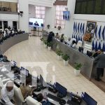 Aprobación en su totalidad de la reforma parcial a la Constitución Política de Nicaragua Foto: Sesión parlamentaria en la Asamblea Nacional de Nicaragua / TN8