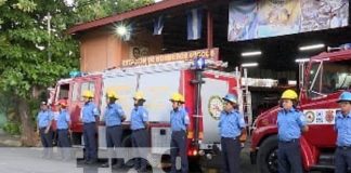 Foto: Camiones para estación de bomberos en Tipitapa / TN8