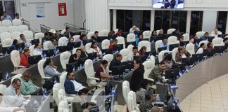 Foto: Sesión parlamentaria en la Asamblea Nacional de Nicaragua / TN8