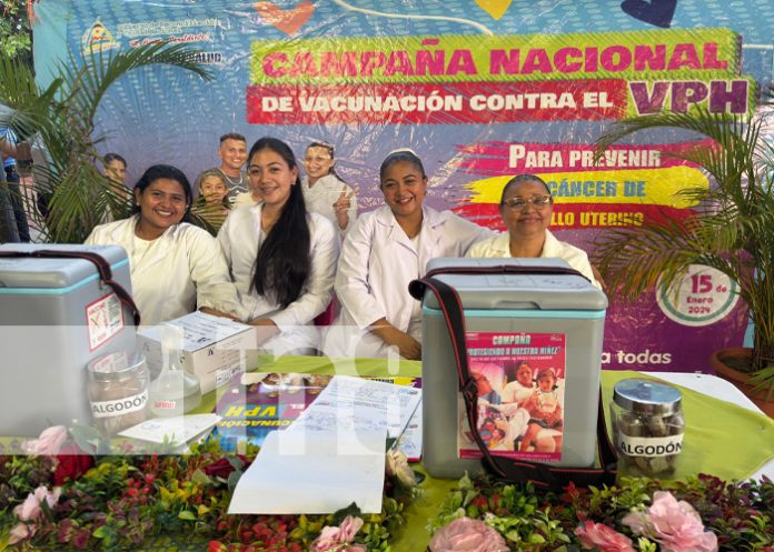 Foto: Vacunación contra el VPH en Chinandega / TN8 Foto: Vacunación contra el VPH en Chinandega / TN8
