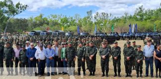 Foto: Fortalecimiento del Sexto Comando Militar Regional del Ejército de Nicaragua / TN8