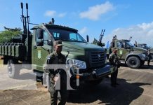 Foto: Reforzamiento de equipos militares del Ejército de Nicaragua en el Caribe Norte / TN8