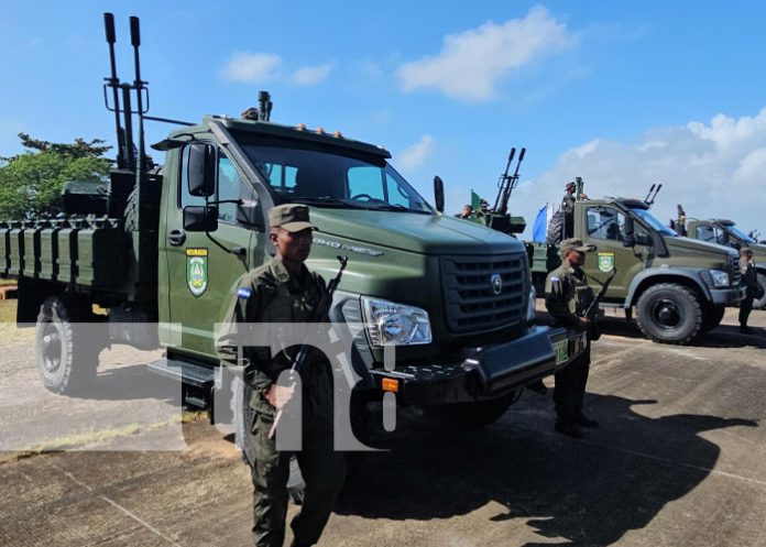 Foto: Reforzamiento de equipos militares del Ejército de Nicaragua en el Caribe Norte / TN8