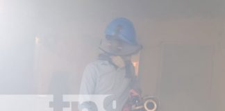 Foto: Fumigación y abatización en Managua / TN8
