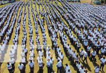 Juramento de lealtad y obediencia de 3 mil 636 Policías Voluntarios en León Foto: Juramentación a policías voluntarios de León / TN8