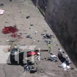 Trágico final en La Paz Centro: Dos adolescentes pierden la vida Foto: Fatal accidente de tránsito en La Paz Centro, León / TN8