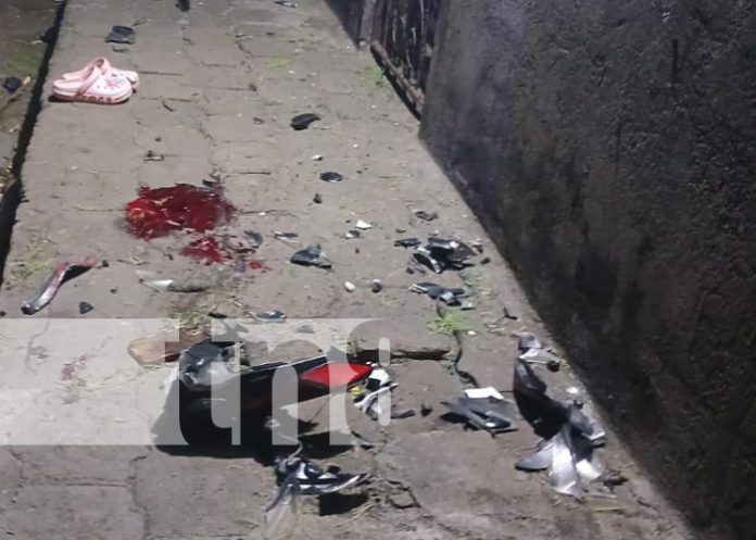 Foto: Fatal accidente de tránsito en La Paz Centro, León / TN8 Foto: Fatal accidente de tránsito en La Paz Centro, León / TN8