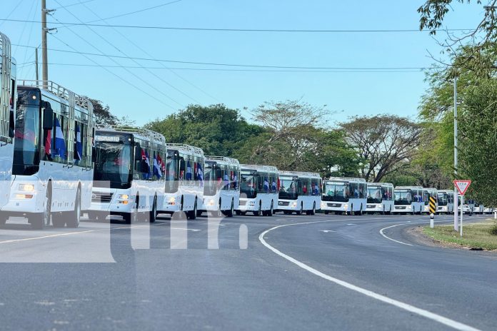 Foto: Nicaragua impulsa la modernización del transporte público /TN8 Foto: Nicaragua impulsa la modernización del transporte público /TN8
