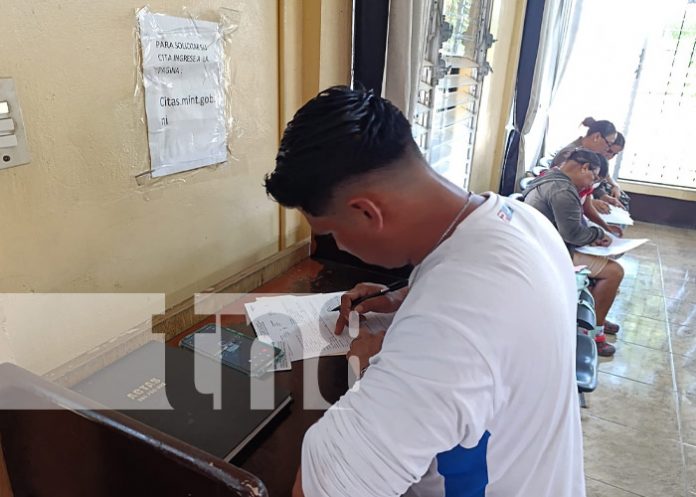 Foto: Servicios de migración en Ciudad Sandino / TN8 Foto: Servicios de migración en Ciudad Sandino / TN8