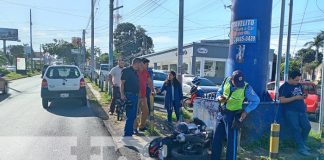 Foto: Accidente de tránsito en Carretera a Masaya, jurisdicción Managua / TN8