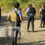 Foto: Investigación por crimen en Motastepe, Managua / TN8