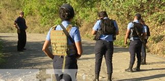 Foto: Investigación por crimen en Motastepe, Managua / TN8