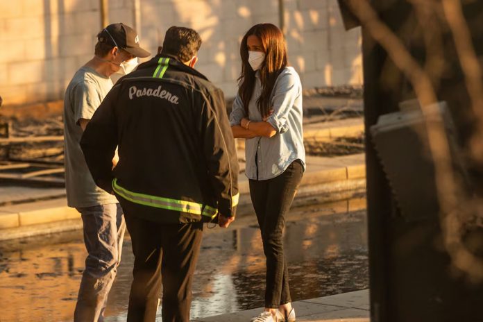 Foto: Meghan Markle visita a afectados de incendios /Cortesía Foto: Meghan Markle visita a afectados de incendios /Cortesía