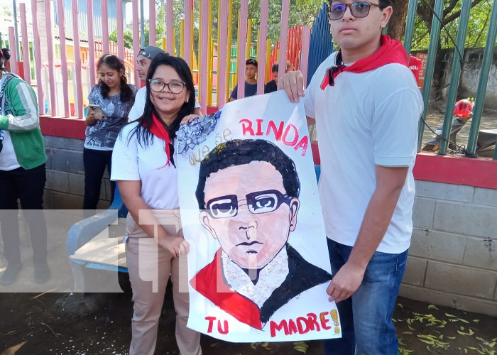 Foto: Homenaje a Leonel Rugama desde el Movimiento Guardabarranco en Nicaragua / TN8