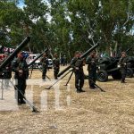 Ejército de Nicaragua Fortalece Seguridad con Nueva Técnica Militar en Juigalpa Foto: Entrega de medios al Quinto Comando MIlitar Regional / TN8