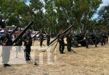 Ejército de Nicaragua Fortalece Seguridad con Nueva Técnica Militar en Juigalpa Foto: Entrega de medios al Quinto Comando MIlitar Regional / TN8