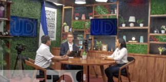 Foto: Estudio TN8 con representantes de M&R Consultores en Nicaragua