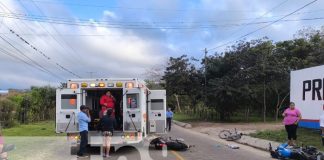 Foto: Choque de motos en Estelí / TN8