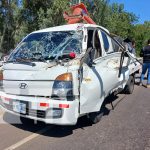 «No puso las luces»: Acusan a camionero de provocar accidente en Tipitapa Foto: Accidente con camionero atrapado en Tipitapa / TN8