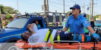 Foto: Fuerte accidente de tránsito cerca de Metrocentro, Managua / TN8