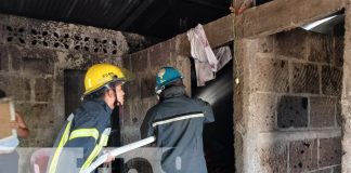 Foto: Incendio en una vivienda de Teustepe, Boaco / TN8