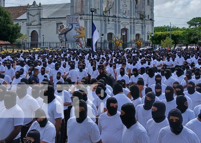 Foto: Policías Voluntarios en Rivas / TN8 Foto: Policías Voluntarios en Rivas / TN8