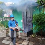 Foto: Fumigación en Villa Venezuela, Managua / TN8
