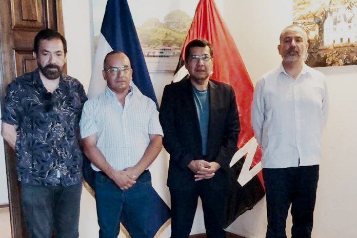 Foto: Comisión de Chile se reúnen con representantes de la Embajada de Nicaragua / Cortesía