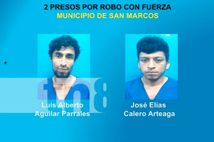 Foto: Policía Nacional captura a 6 sujetos por delitos de peligrosidad en Carazo/TN8