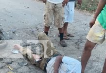 Foto: Fuerte accidente en Rivas/TN8