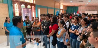 Foto: ciclo escolar 2025 en el Instituto Tecnológico Simón Bolívar, Managua/TN8