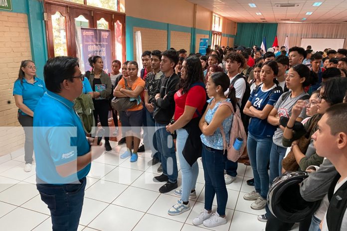 Foto: ciclo escolar 2025 en el Instituto Tecnológico Simón Bolívar, Managua/TN8 Foto: ciclo escolar 2025 en el Instituto Tecnológico Simón Bolívar, Managua/TN8