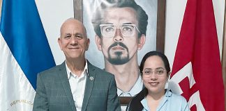 Foto: Embajada de Nicaragua en República Dominicana recibió la visita/Cortesía