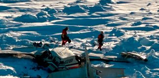 Foto: Aeronave desaparecida en Alaska/Cortesía