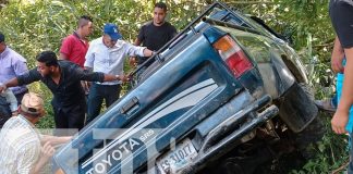Foto: Tres personas heridas en accidente de tránsito en la comarca Siuce, en Jalapa/TN8