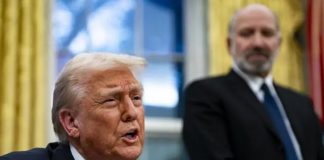 Foto: Trump habla de Ucrania /cortesía