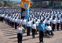 Matagalpa se llena de orgullo con la juramentación de 7,800 miembros de la Policía Voluntaria