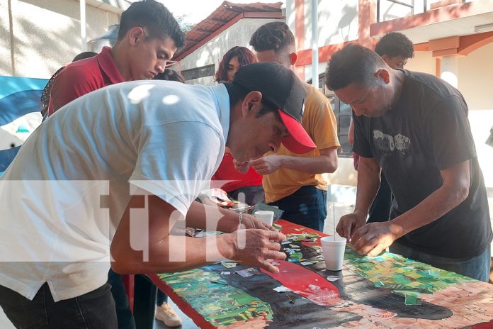 Foto: Jóvenes artistas de Somoto convierten desechos en arte /TN8