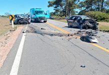 Foto: Accidente mortal en Uruguay/Cortesía