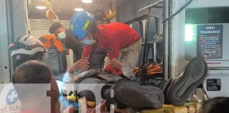 Foto: Motociclista resulta lesionado tras colisión con camioneta en Estelí/TN8
