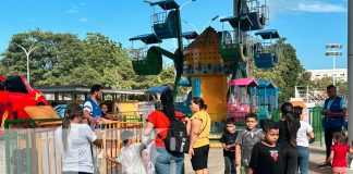 Foto: El Parque Luis Alfonso se llena de risas, juegos y momentos en familia. ¡Ven a disfrutar de este hermoso espacio en Managua! /TN8